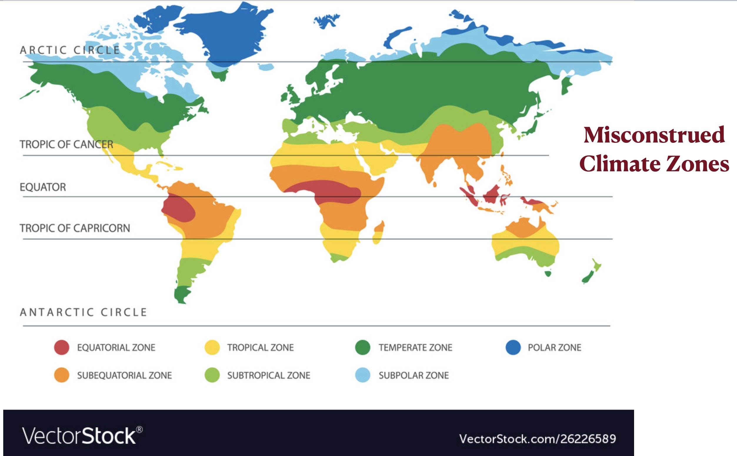 Avoiding Misinformation When Teaching the Geography of Climate; Part 2, Climate Maps
