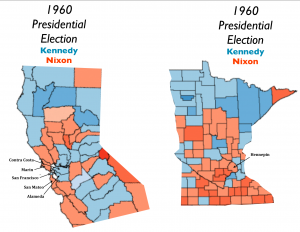 1060 Minnesota N. California election map