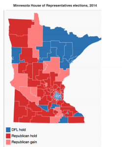 Minnesota 2014 State House Map