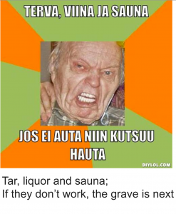 Tar Liquor Sauna